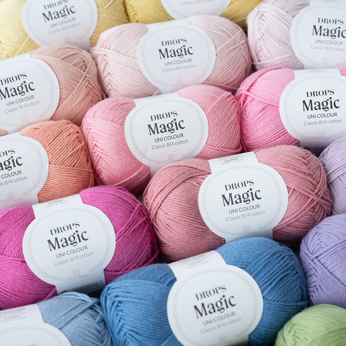 DROPS Magic – klassisches Baumwollgarn für deine kreativen Projekte 🧶✨