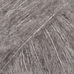 Drops Alpaka, Brushed-Alpaka-Silk, Alpakawolle zum Stricken und Häkeln, Farbe grau  03, Qualitätsgarn online günstig kaufen