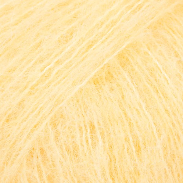 Drops Alpaka, Brushed-Alpaka-Silk, Alpakawolle zum Stricken und Häkeln, Farbe gelb 30, Qualitätsgarn online günstig kaufen