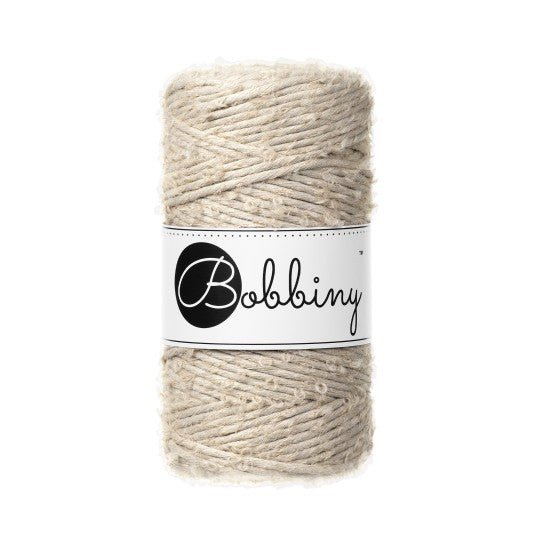 Bobbiny Bouclé Makrameeschnur 3 mm – Neue Struktur für kreative Projekte